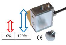 Capteur de force double étendue de mesure  :CDEM-051